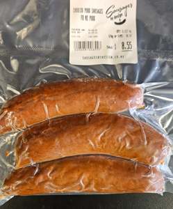 Notifier Marketing Best Sellers: PURE CHORIZO SMOKED SAUSAGES- 190G MIN PACK