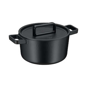 Cast Iron Cookware: WMF Cast Iron Round Roaster 24cm Black