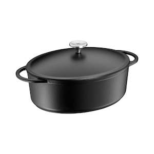 Cast Iron Cookware: WMF Cast Iron Roaster with Lid 30cm