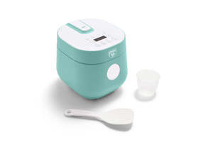 Appliances: GreenPan Rice Cooker Turquoise 4cups/1,2L