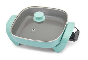 Greenlife Electric Skillet Turquoise