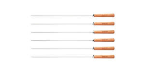Tramontina Churrasco Black Barbecue Skewer 50cm 6 Piece Set
