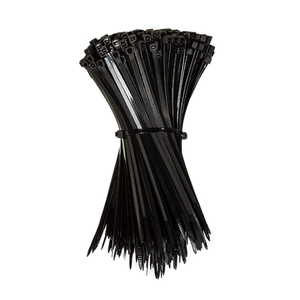 Silt Fence Farm Fencing: 200mm Cable Ties (100 Pack)