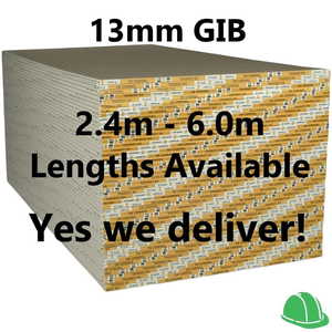 Gib Plasterboard: 13mm GIB Standard Plasterboard