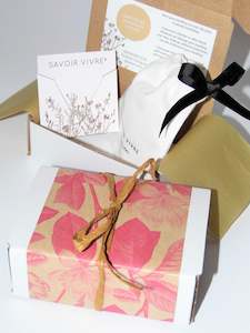 Sterling Silver Twisted Circle Necklace Gift Box