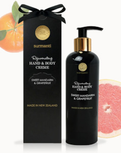 Body Skincare: Surmanti Sweet Mandarin & Grapefruit Hand & Body Creme 300ml
