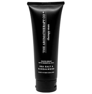 Therapy Man Shave Cream 100ml - Sea Salt and Sandalwood