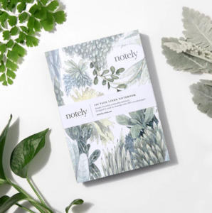 Notebooks: Notely Botanical Journal 200 pages - Lined