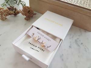 Gold Plated Sterling Silver Parisian Hoop Earrings