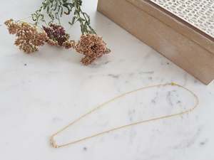 Gold Plated Sterling Silver Parisian Necklace