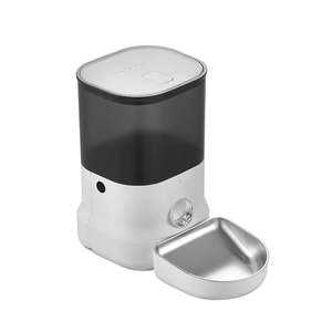 Dogness F11 Smart WiFi App Cube Cat Dog Pet Feeder - 4 Litre (White)