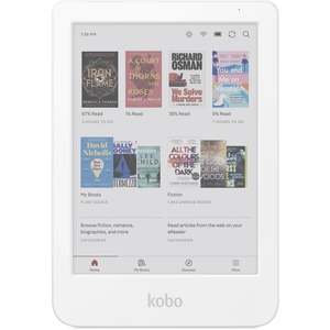 New Arrivals: Kobo Clara Colour 6" eReader 16GB with E-Ink Colour Display (White)