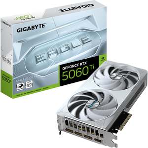 Hot Deals: Gigabyte Nvidia GeForce RTX 5060 Ti Eagle OC ICE 8G | 8GB GDDR7 | 8K UHD 7680 x 4320 | RTX5060Ti | Graphics Card