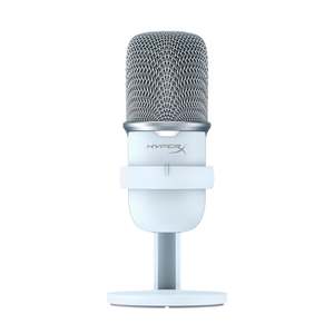 Microphones: HyperX Solocast USB Gaming Microphone (White)