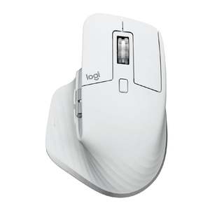 Keyboards Mice: Logitech MX Master 3s Wireless Performance Mouse for Mac (White)