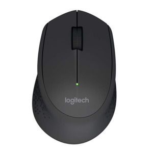 Logitech M280 USB Wireless Full Size Mouse (Black)
