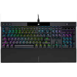 Keyboards Mice: Corsair K70 RGB Pro Mechanical Gaming Keyboard Backlit RGB LED Cherry MX Brown PBT Keycaps (Black)