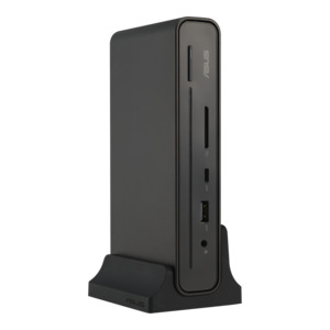 Docking Stations: Asus DC300 USB-C Dock Triple 4K Docking Station - Supports Apple Mac OS / Windows (Black)