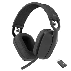 Pc Accessories: Logitech Zone Vibe Wireless Over-Ear Business Headset - UC Version (Graphite)