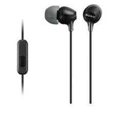 Pc Accessories: Sony MDR-EX15APB Wired In-Ear Headphones with Smart Phone Control (Black)