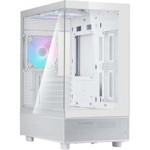SilverStone LD04 MATX White Mid Tower Case