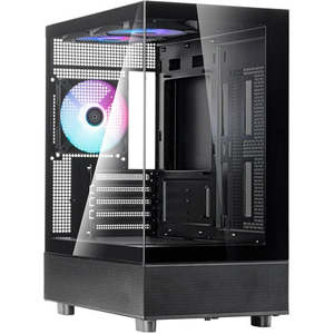 SilverStone LD04 MATX Black Mid Tower Case