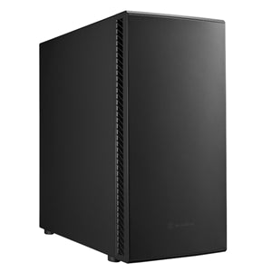 Pc Cases: SilverStone SEQ1B SETA Q1 ATX Black Silent MidTower Case