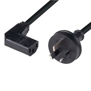 Power Management: Digitus Power Cord - Right Angle 10A/250V IEC (F) to 3 Pin Power (M) 1.8m