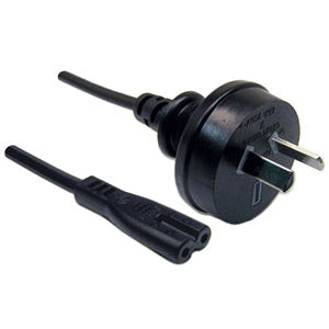 Digitus 2 Pin Power Lead (M) to Figure 8 (M) 2m Power Cable - Bulk
