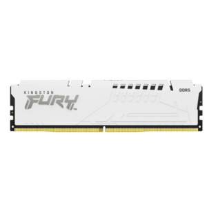 Ram Memory: Kingston 32GB 6000MT/s DDR5 CL36 DIMM (2x16GB) Fury Beast Expo (White)