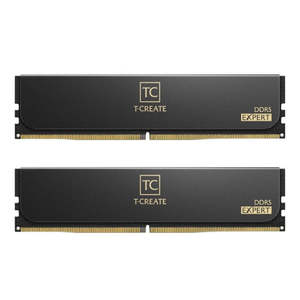 Ram Memory: TeamGroup T-Create Expert 96GB (2x48GB) 6400 DDR5 Desktop Memory (Black)