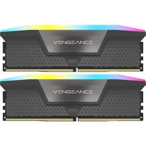 Corsair Vengeance RGB 32GB (2x16GB) 5600MT/s DDR5 DIMM 36-36-36-76 Cool Grey Hea&hellip;