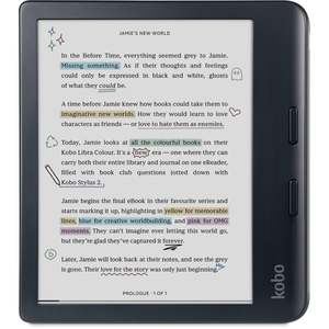 Tablets: Kobo Libra Colour 7" eReader with E-Ink Colour Display (Black)