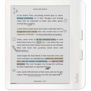 Kobo Libra Colour 7" eReader with E-Ink Colour Display (White)