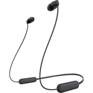 Earbuds: Sony WI-C100B Wireless In-Ear Headphones (Black)