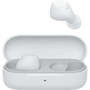Earbuds: Sony WF-C510W Compact True Wireless In-Ear Headphones Earbuds (White)