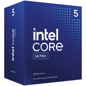 Cpu Processors: Intel Core Ultra 5 225F CPU | 20MB Cache | Up to 4.9Ghz | FC-LGA18W | Processor - Boxed
