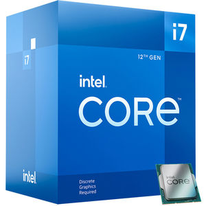 Cpu Processors: Intel Core i7-12700F CPU | 25MB Cache | Up to 4.9Ghz | 12 Cores / 20 Threads | LGA 1700 | Processor