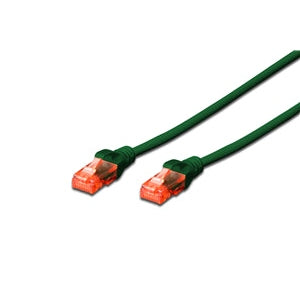 Networking: Digitus UTP CAT6 Patch Lead - 3M Green