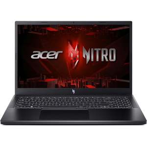 Laptops Notebooks: Acer Nitro V 15 - 15.6" (ANV15-51-56GY) | Full HD 1920x1080 | 144Hz IPS | NVIDIA GeForce RTX 3050 | Gaming Notebook