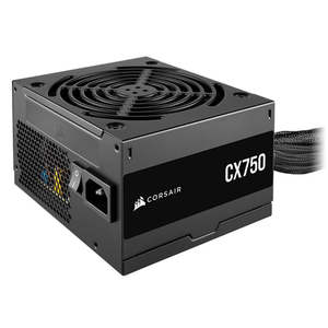 Pc Power Supplies: Corsair CX750 80 Plus Bronze 750W Non-Modular Low-Noise ATX Power Supply (Black)