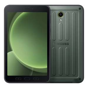 Tablets: Samsung Galaxy Tab Active5 EE | 8" WXGA+ 1920 x 1200 | 128GB | 6GB RAM | Rugged 5G + WiFi Tablet (Green)