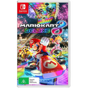 Gaming: Mario Kart 8 Deluxe Racing Game (Nintendo Switch)