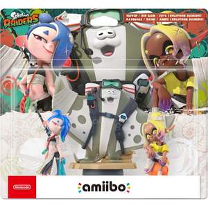 Gaming: Nintendo Amiibo Shiver, Big Man & Frye - Splatoon Raiders Deep Cut Set