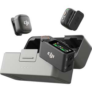 DJI Mic 3 (2 TX + 1 RX + 1 Charging Case) Compact 2-Person Digital Wireless Micr&hellip;