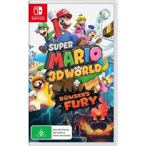 Gaming: Super Mario 3D World + Bowser's Fury Game (Nintendo Switch)