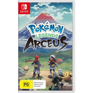 Gaming: Pokemon Legends Arceus Game (Nintendo Switch)