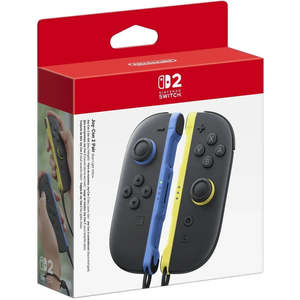 Nintendo Switch 2 Joy-Con 2 Pair JoyCon Controller Set (Blue/Light Yellow)