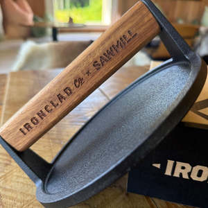 Sawmill x Ironclad Flat press