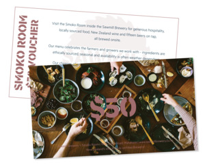 Vouchers: Smoko Room Voucher (not redeemable online)